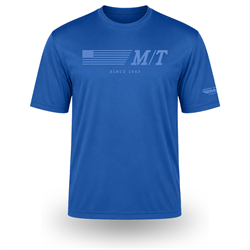Image of Mickey Thompson Retro Flag Tonal T-Shirt
